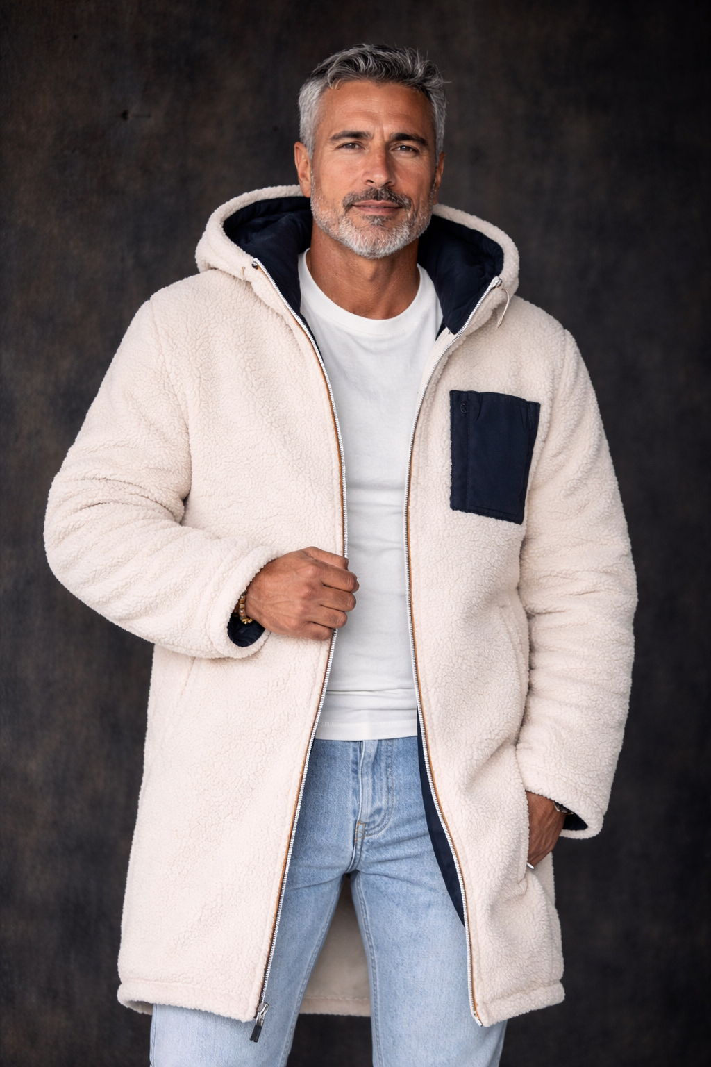 Danoir Paris™ | Veste Chaude 2-en-1 Réversible pour Homme