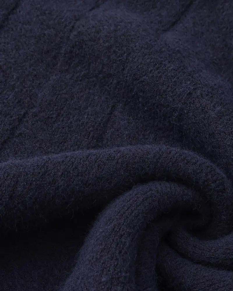 Diamond Knit Crewneck Sweater Old Money