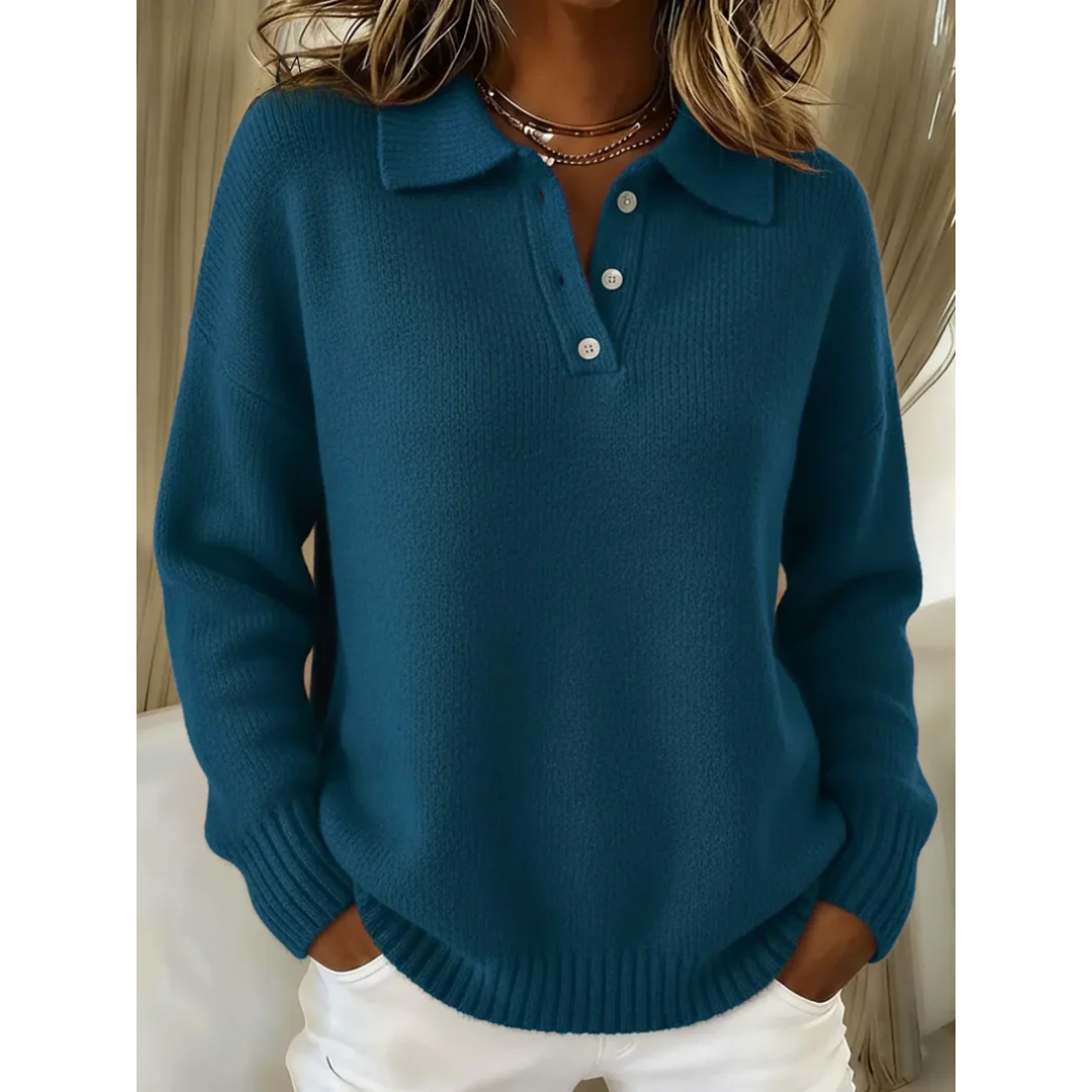 Clara - Pull Polo Élégant