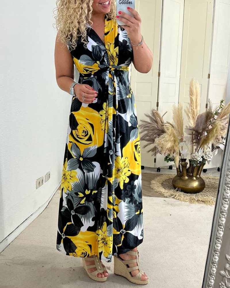 Sacha - Élégante Robe Longue d'Été