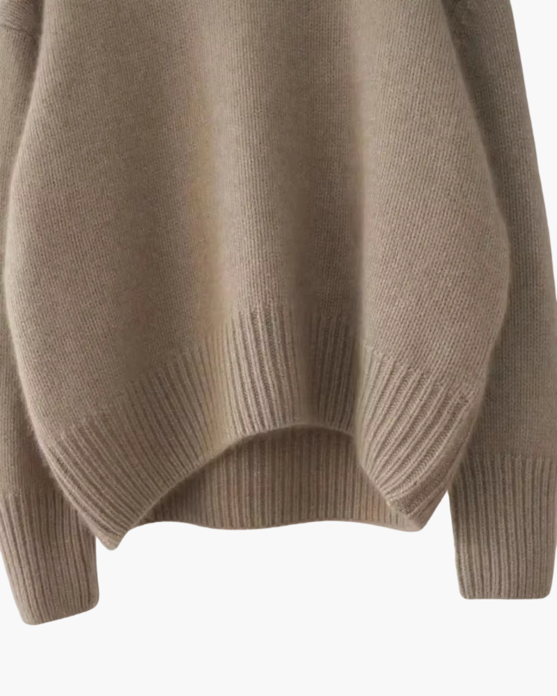 Pull Doux à Col Roulé