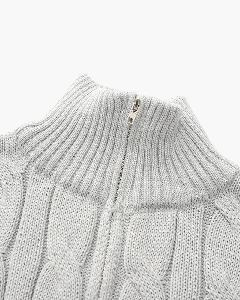 Verbier Half Zip Sweater Old Money