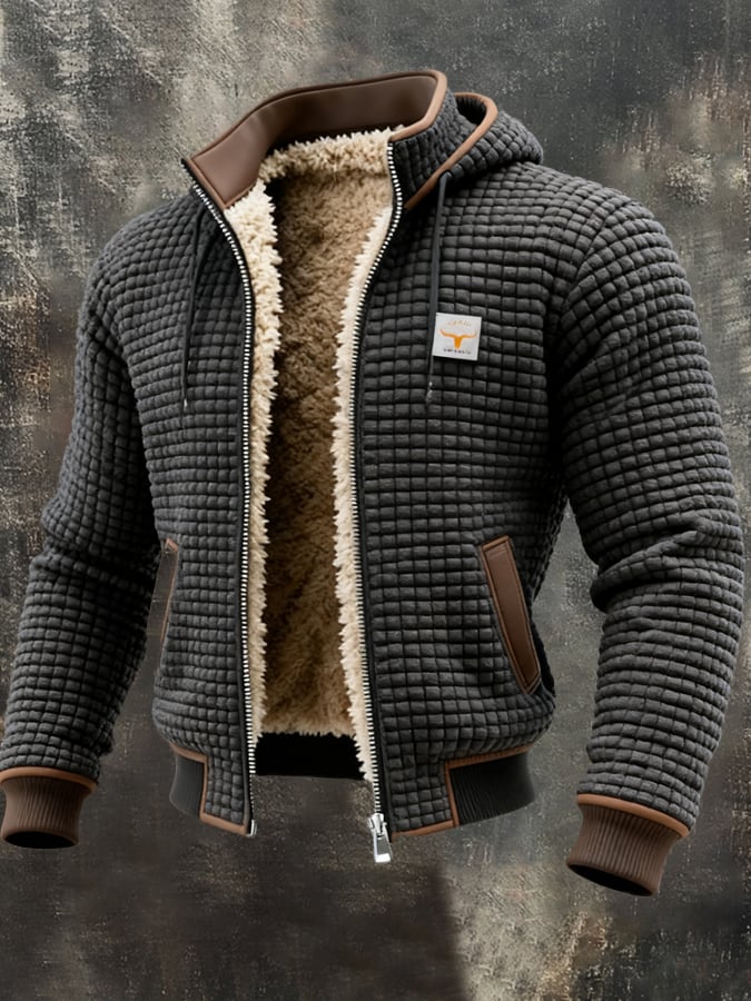 MAISON CLÉMENT PARIS™ | VESTE HIVER MATELASSÉE À INTÉRIEUR SHERPA