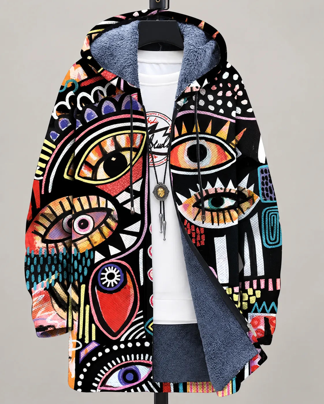 Veste à Capuche Rosalie Fleurs de Confetti