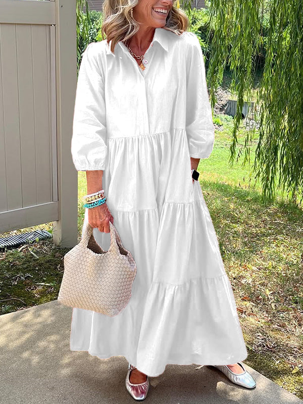 Bente - Robe Longue Élégante