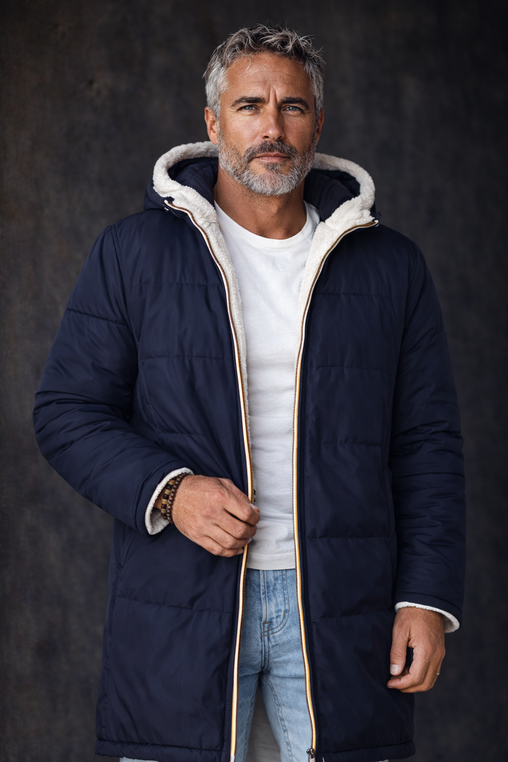 Danoir Paris™ | Veste Chaude 2-en-1 Réversible pour Homme