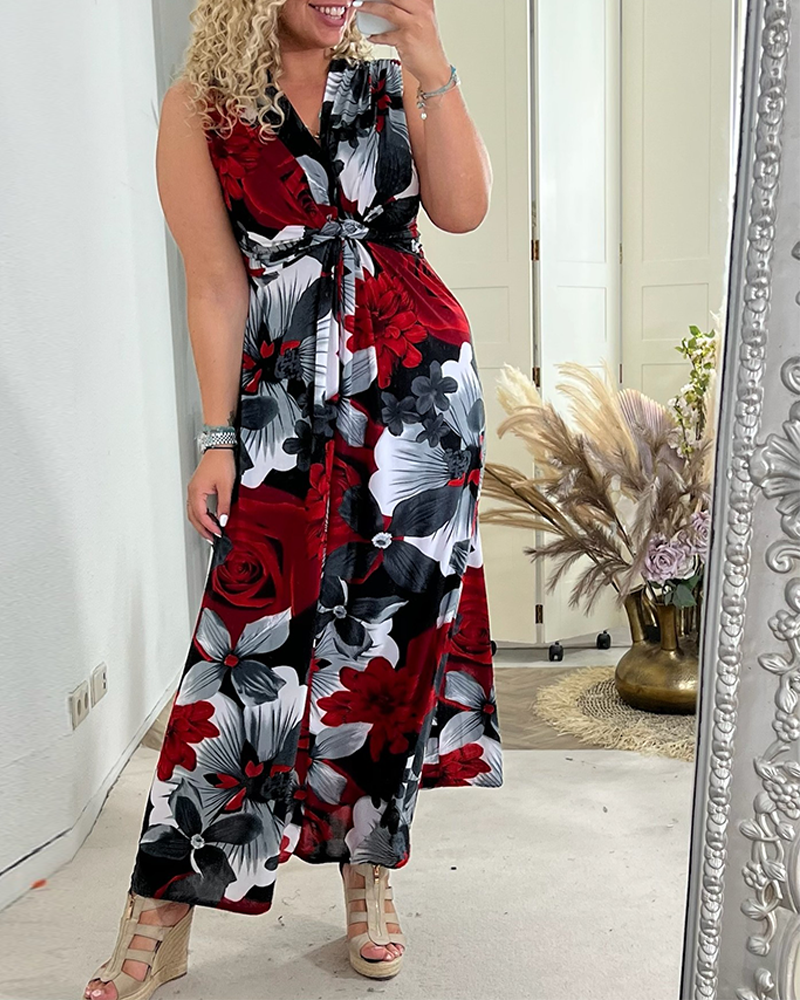Sacha - Élégante Robe Longue d'Été
