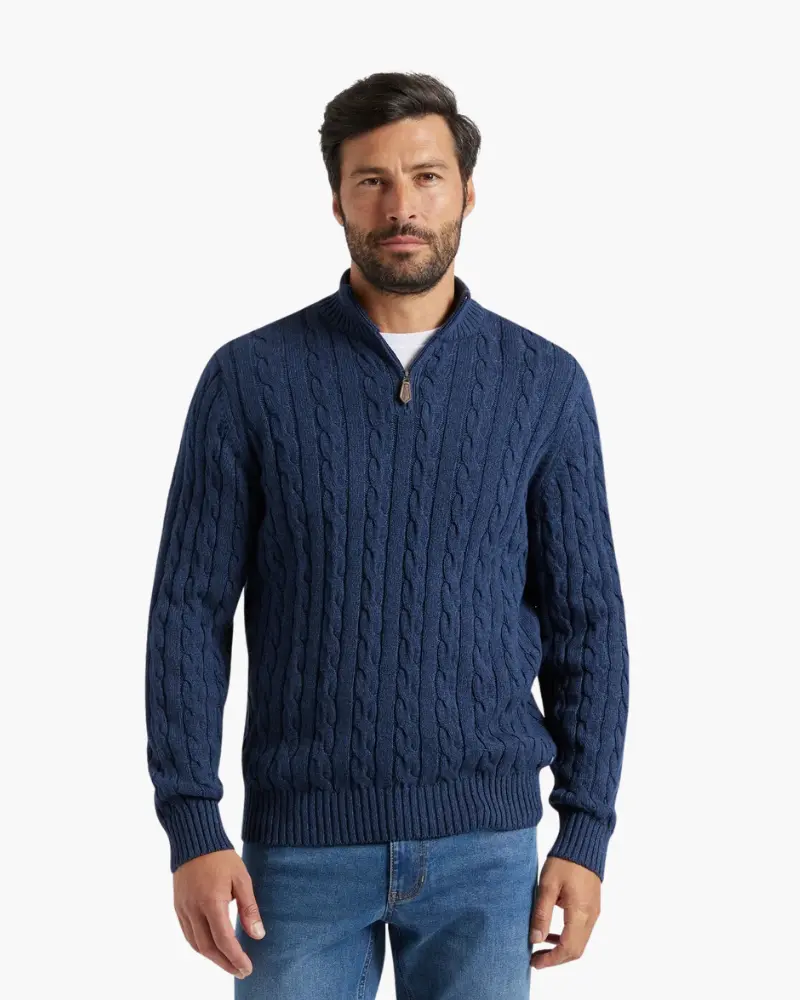 Verbier Half Zip Sweater Old Money