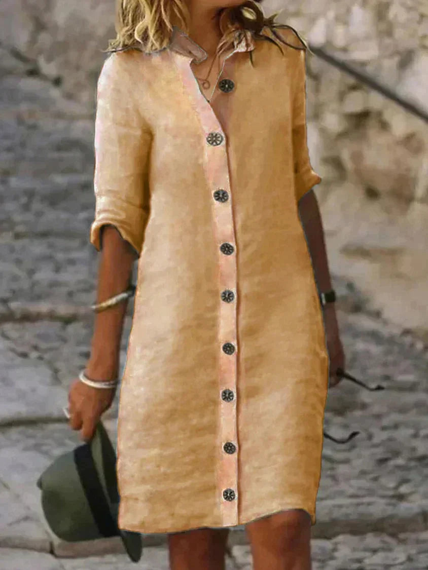 Gabrielle - Robe mi-longue élégante