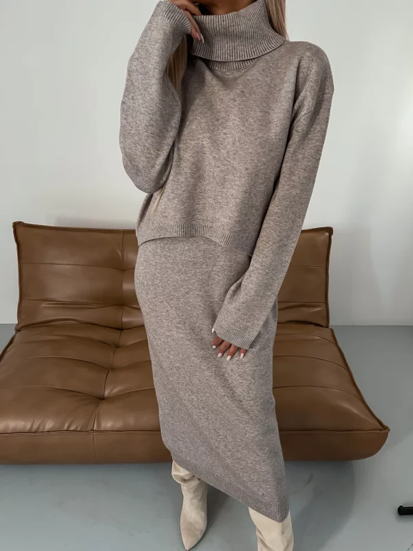 Nicole - Élégant Ensemble en Maille
