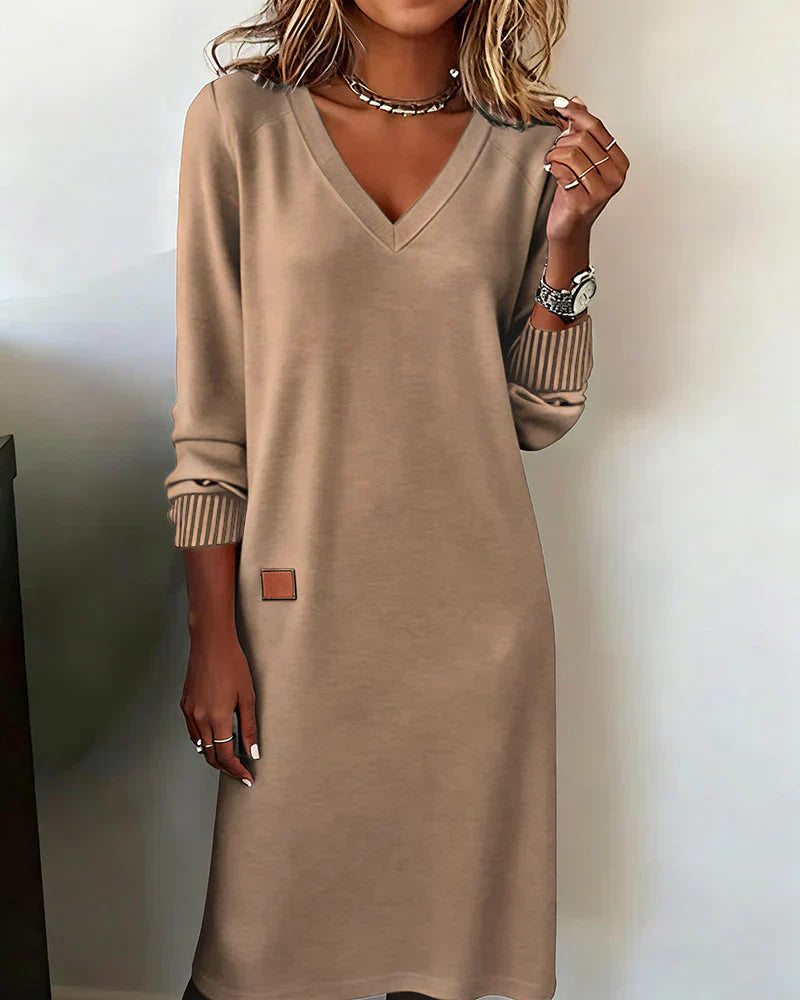 Lykke - Robe Tricotée Élégante