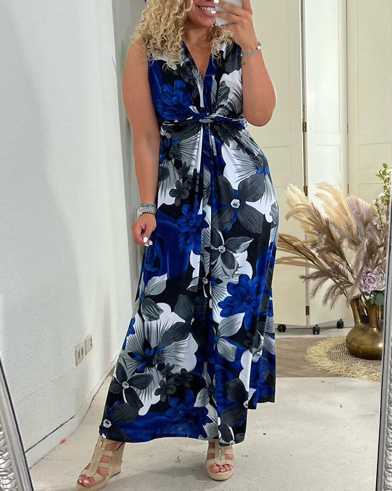 Sacha - Élégante Robe Longue d'Été