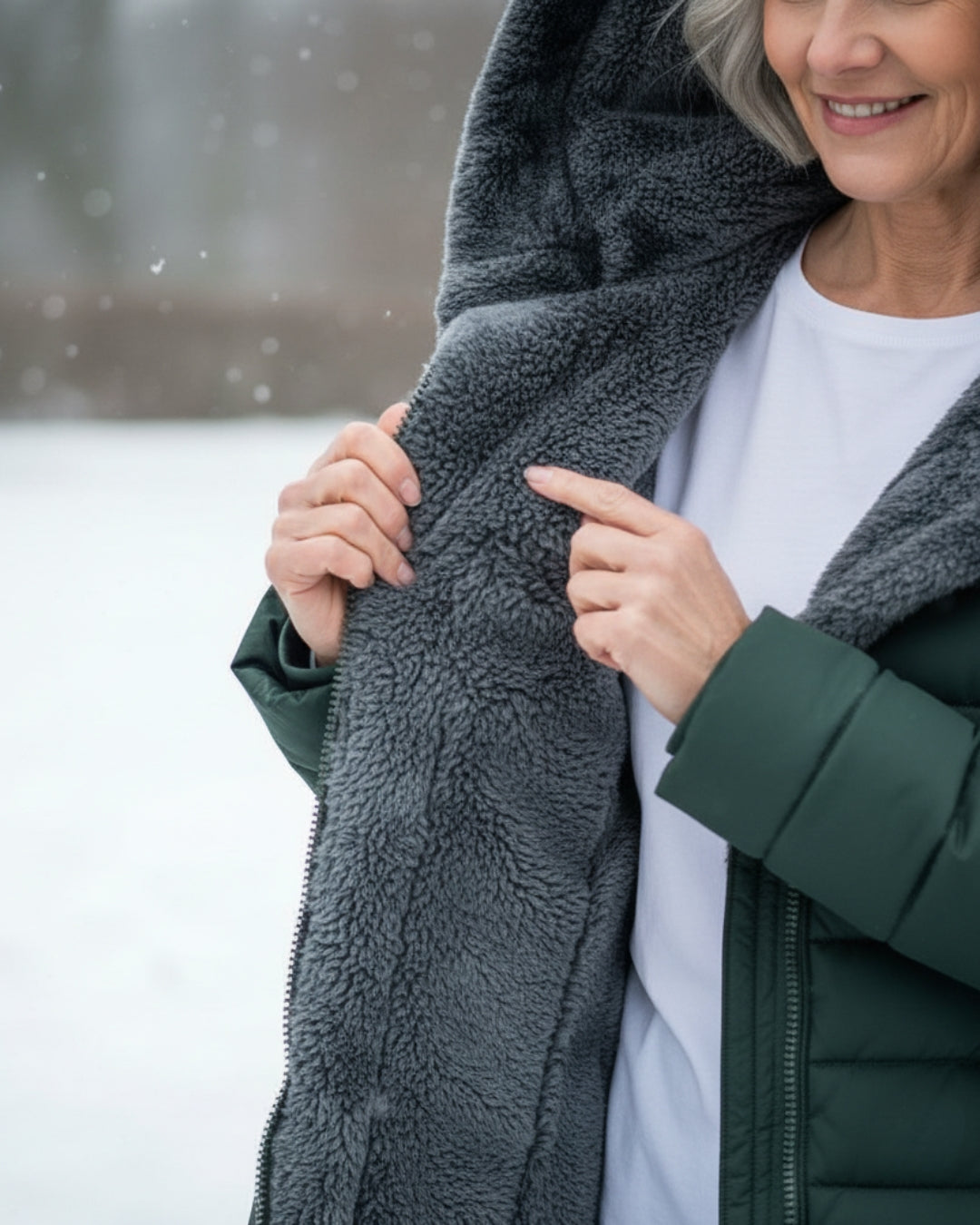 Olivia - Manteau D'hiver Élégant