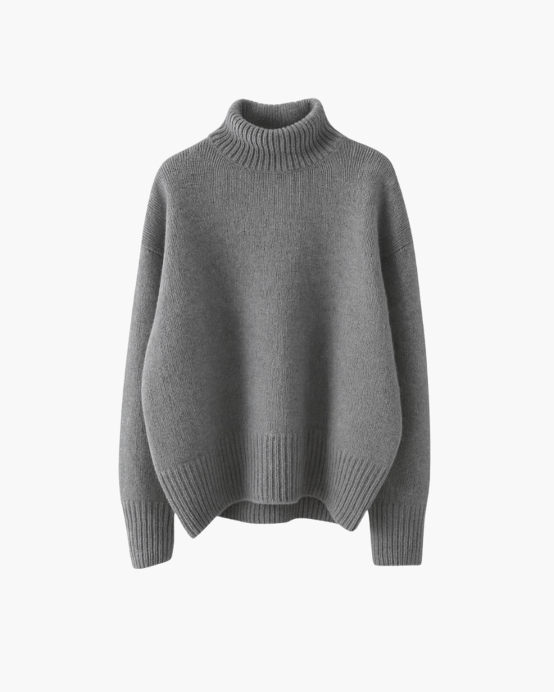 Pull Doux à Col Roulé