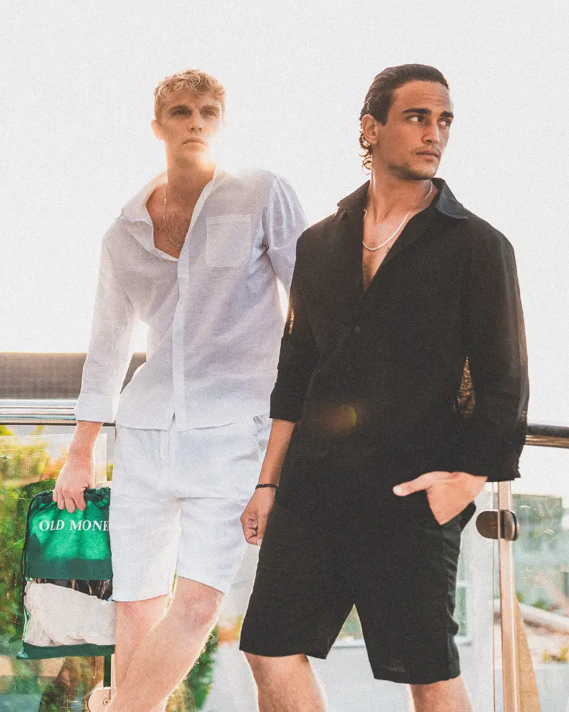 Casablanca - Premium Linen Shorts Old Money