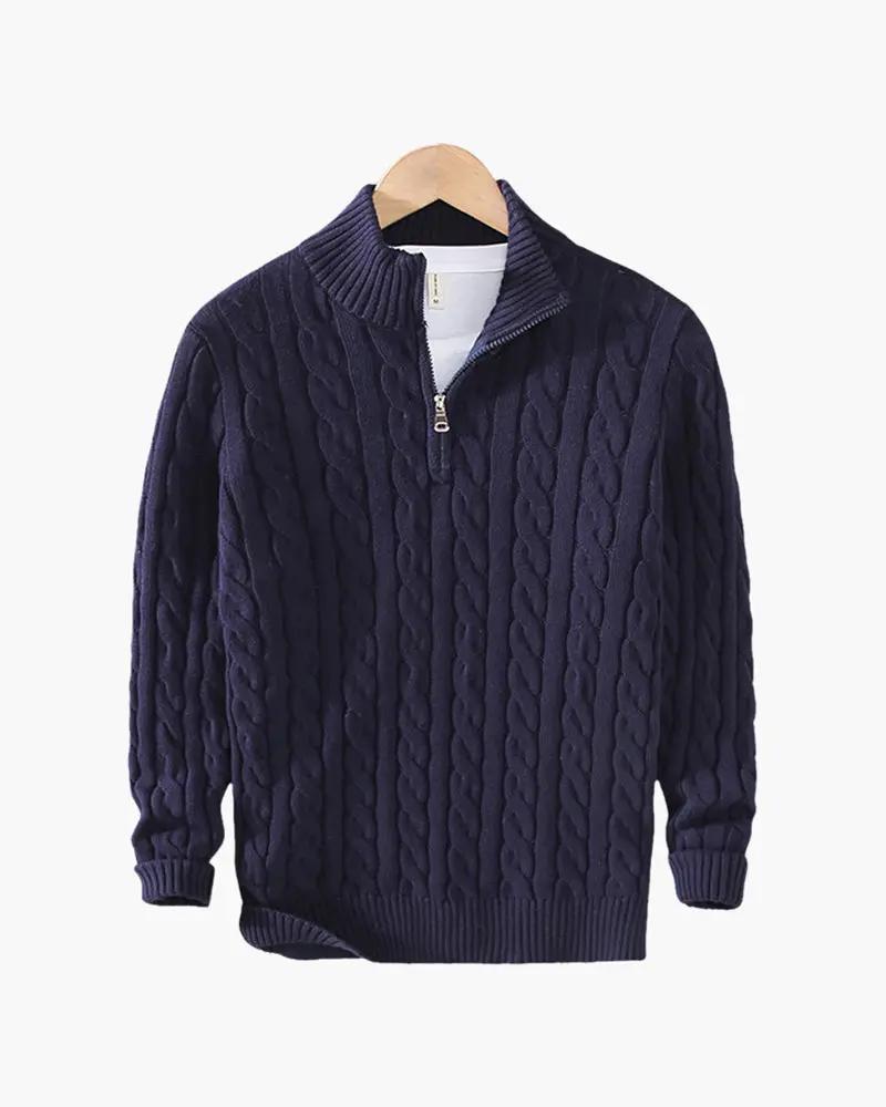 Verbier Half Zip Sweater Old Money