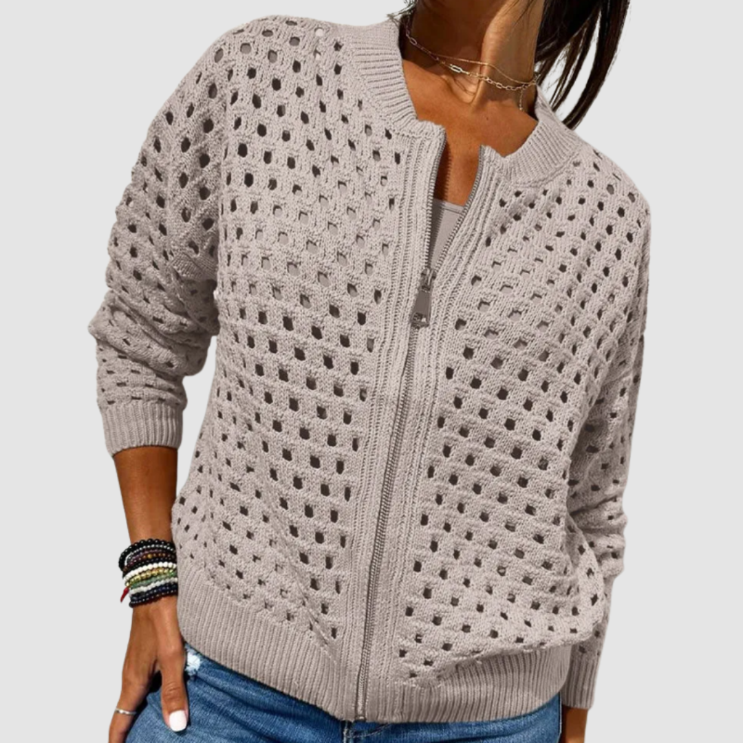 Barbara - Gilet en Tricot Premium