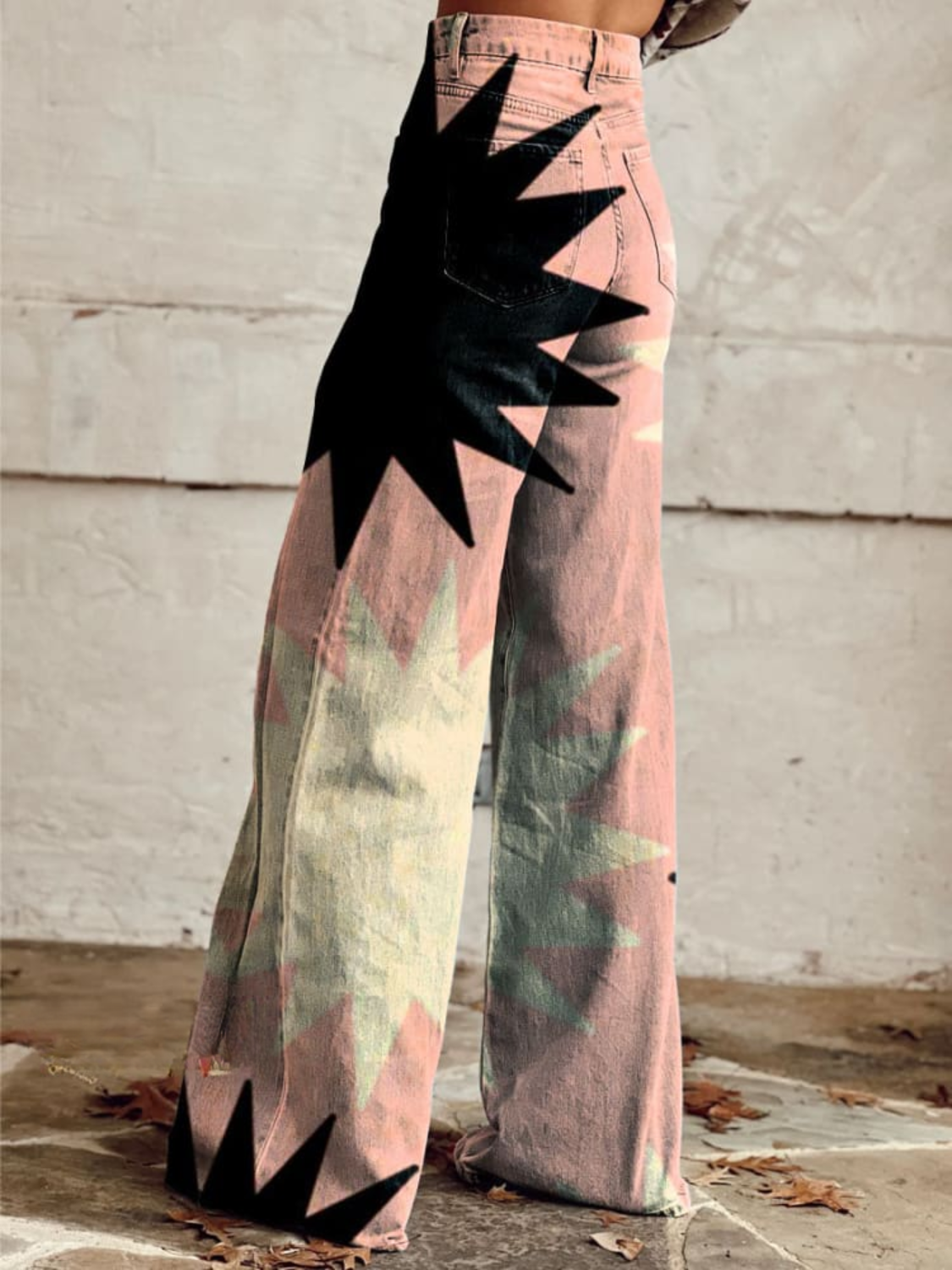 Élodie - Pantalon de ville bohème