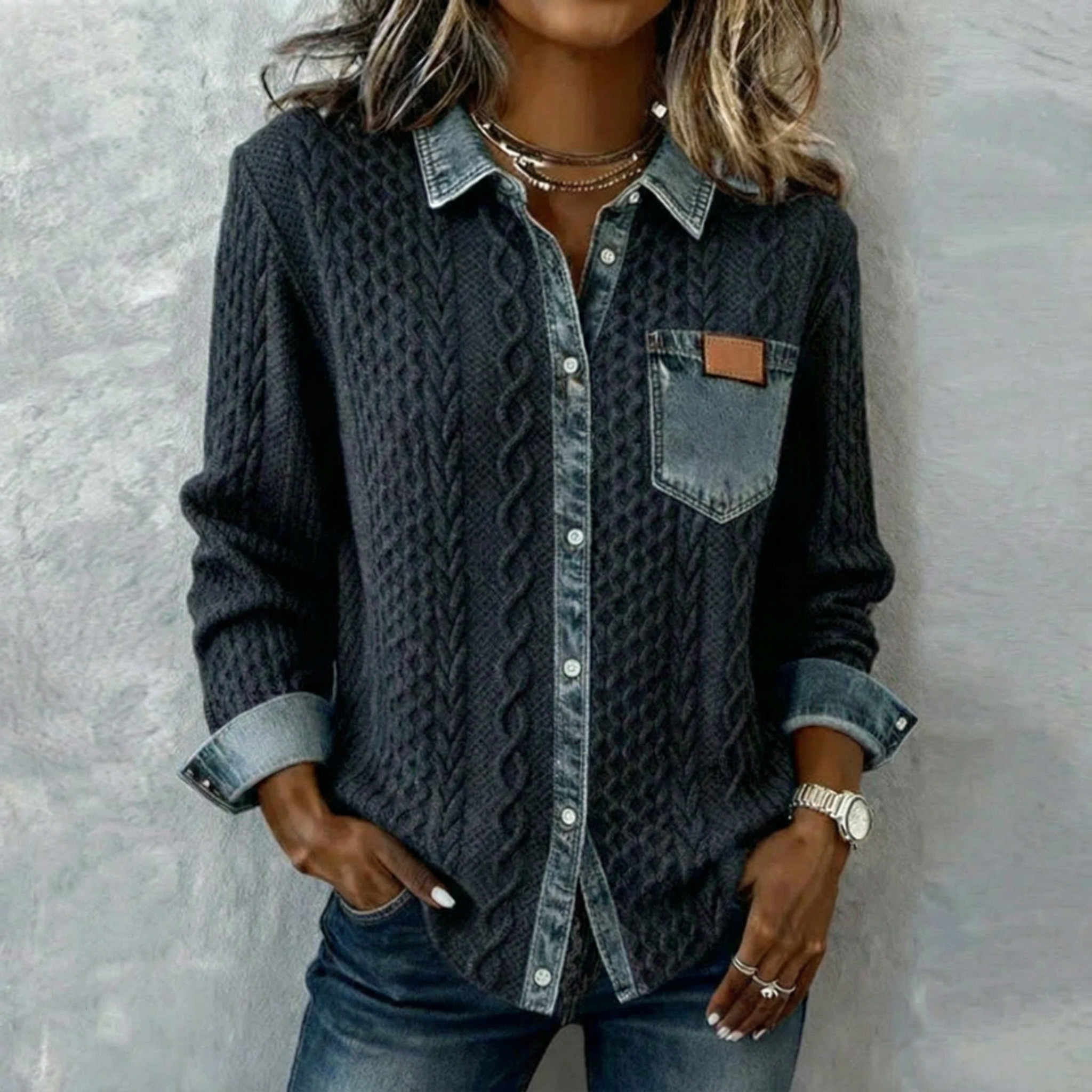 Élise - Chemise Douce Élégante