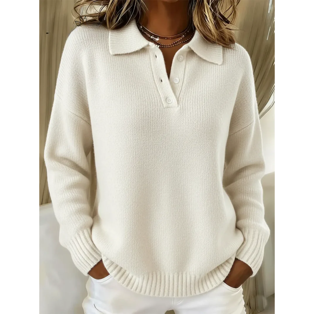 Clara - Pull Polo Élégant