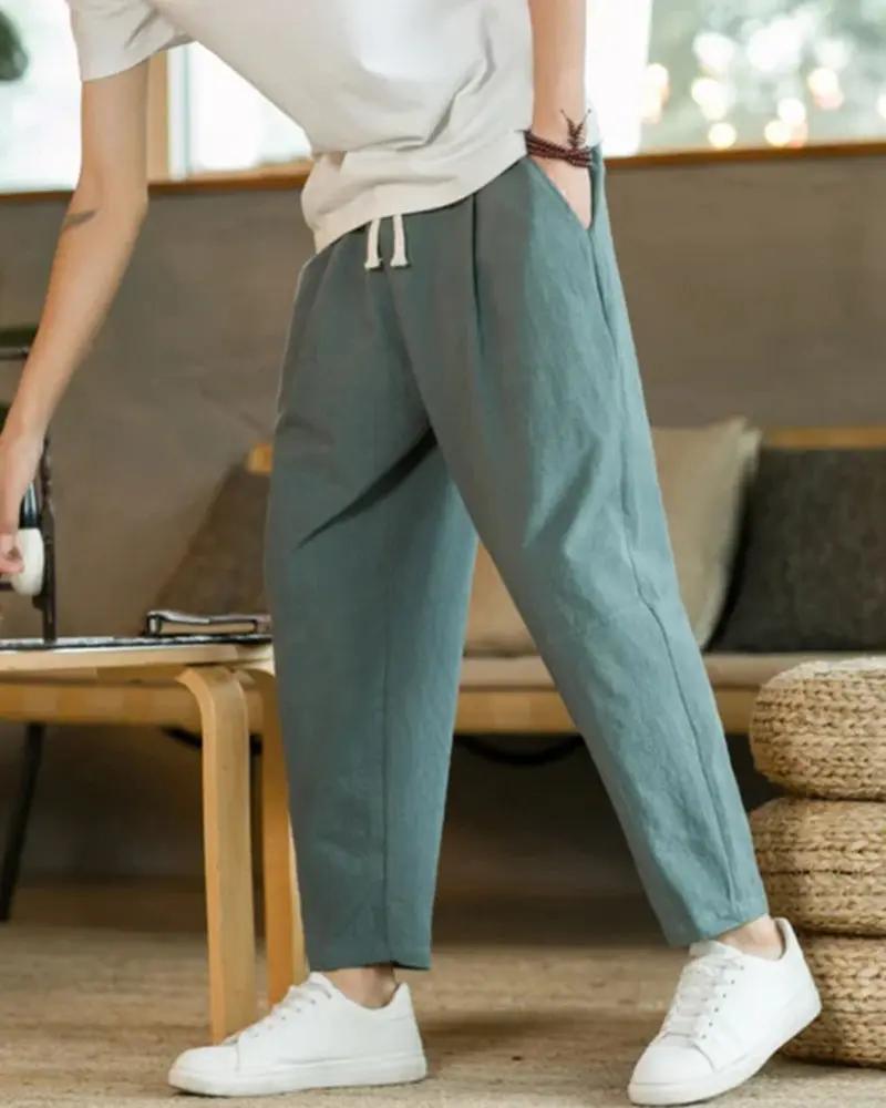 Cancun Cotton Pantalon Old Money