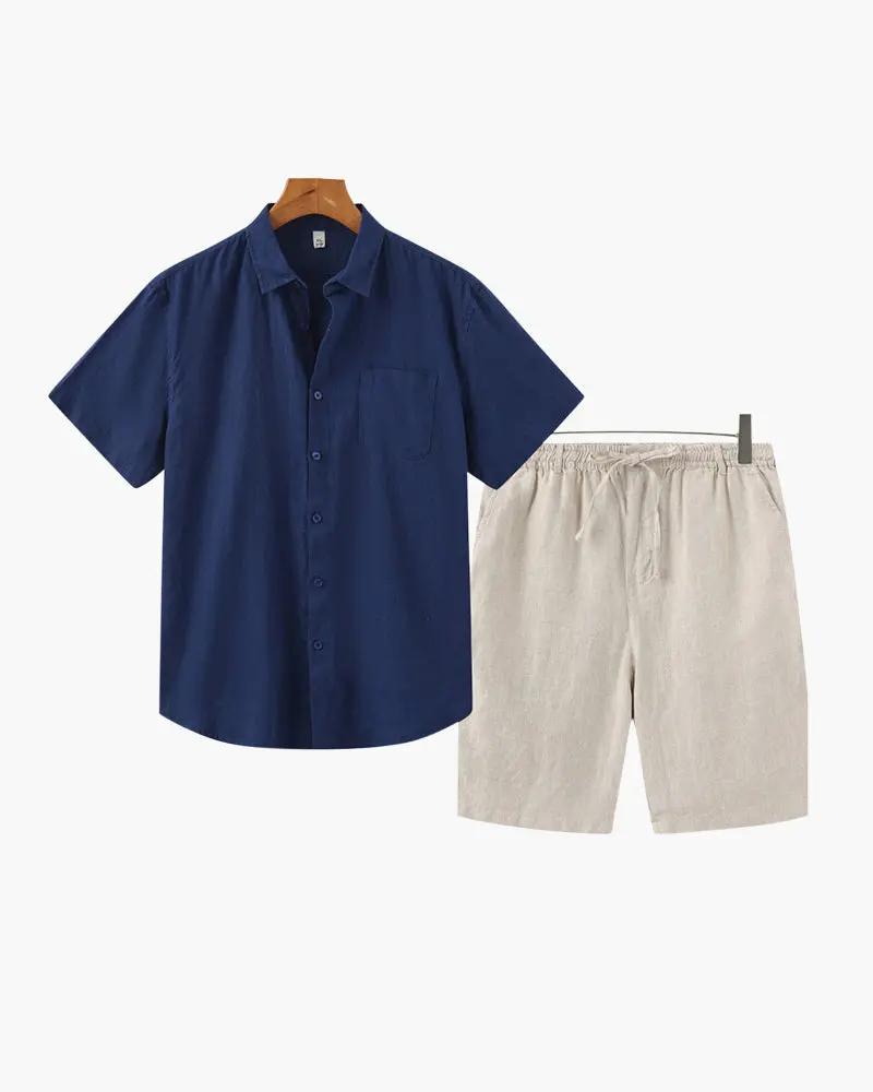 Old Money Linen Combo (Shorts) Old Money WorldWide