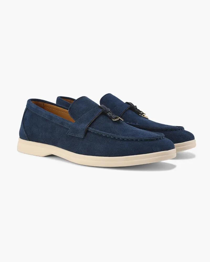 Old Money Suede Lady Loafers Old Money Women