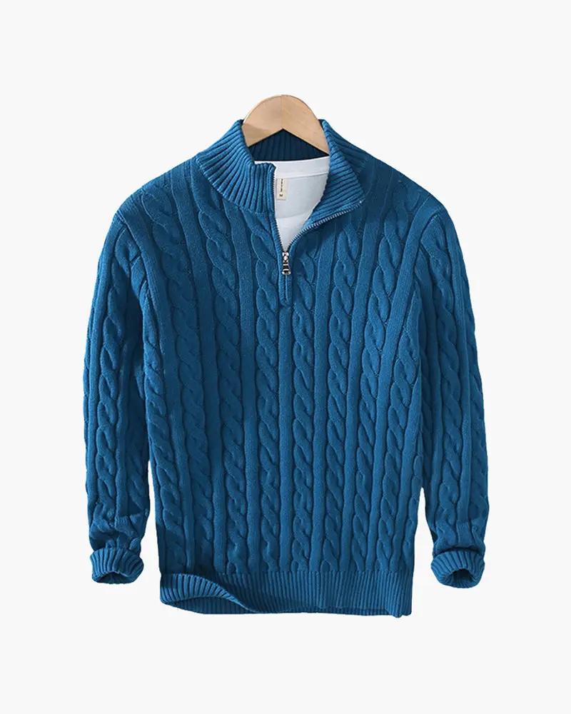 Verbier Half Zip Sweater Old Money