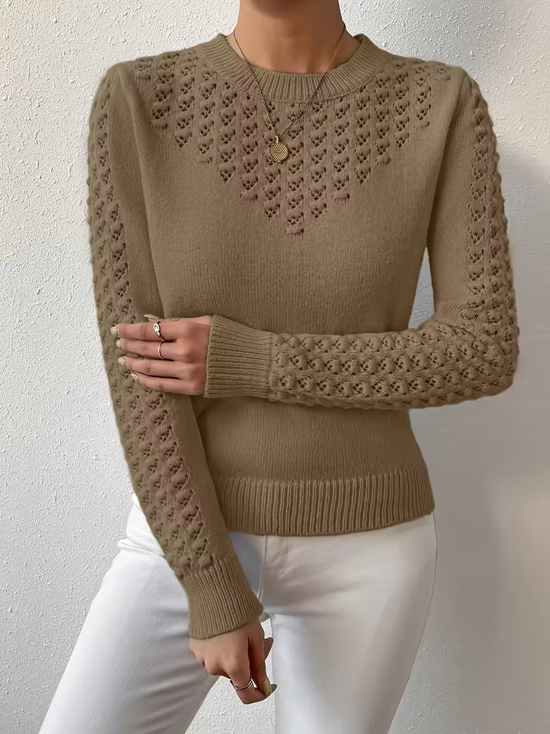 Shannen - Pull élégant en tricot