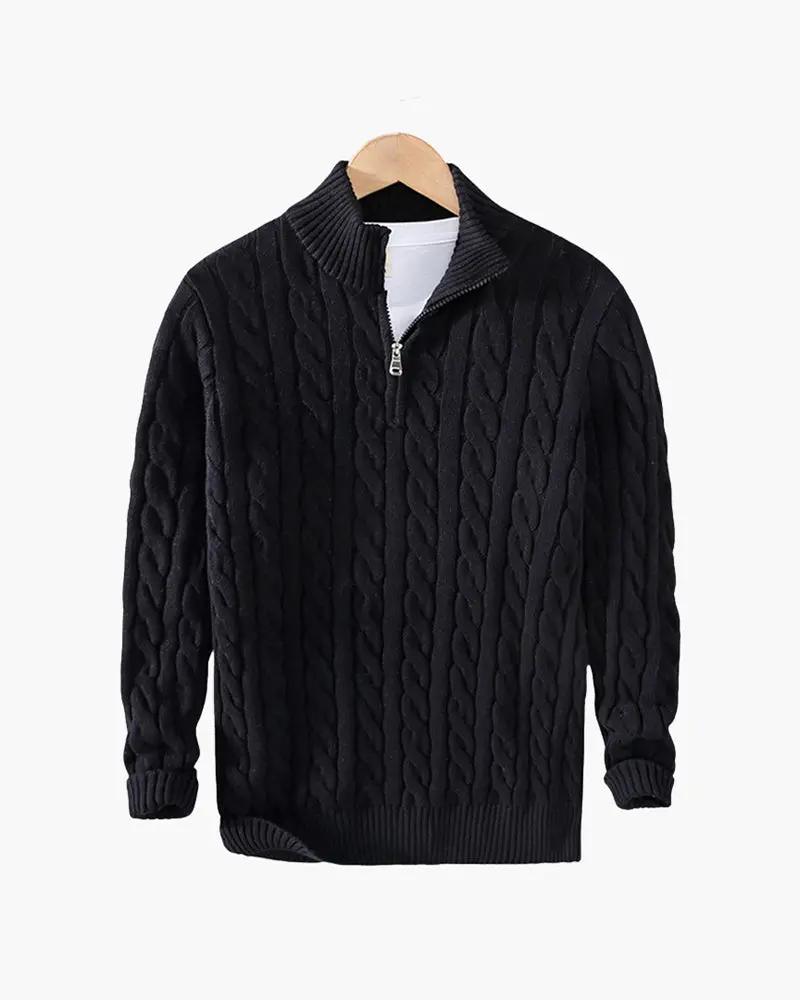 Verbier Half Zip Sweater Old Money