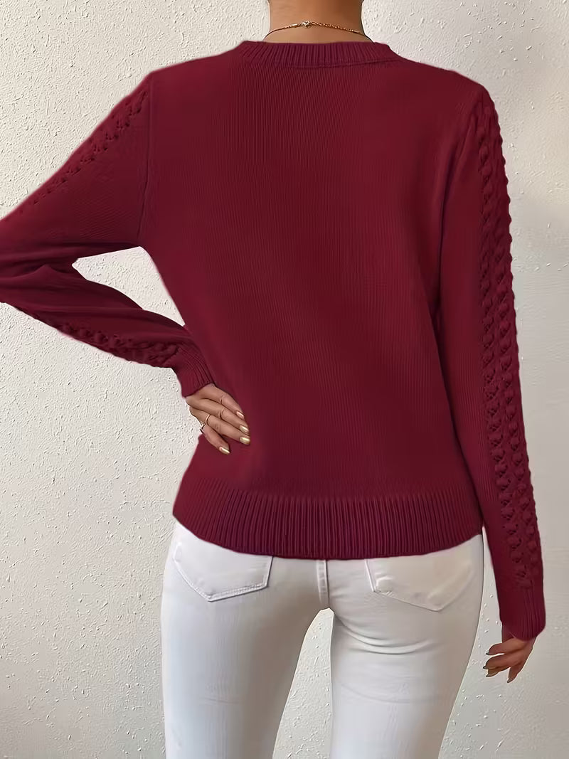Shannen - Pull élégant en tricot