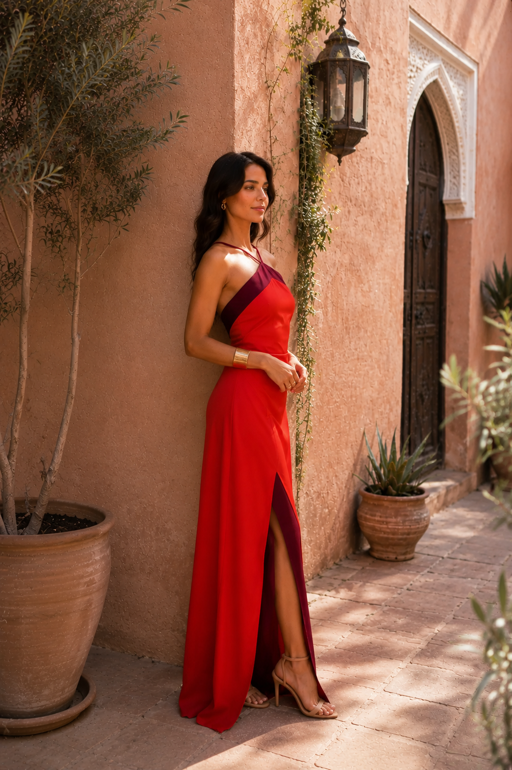 Robe Oasis rouge