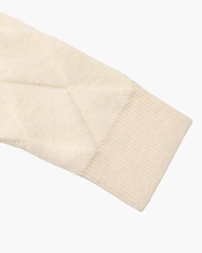 Diamond Knit Crewneck Sweater Old Money