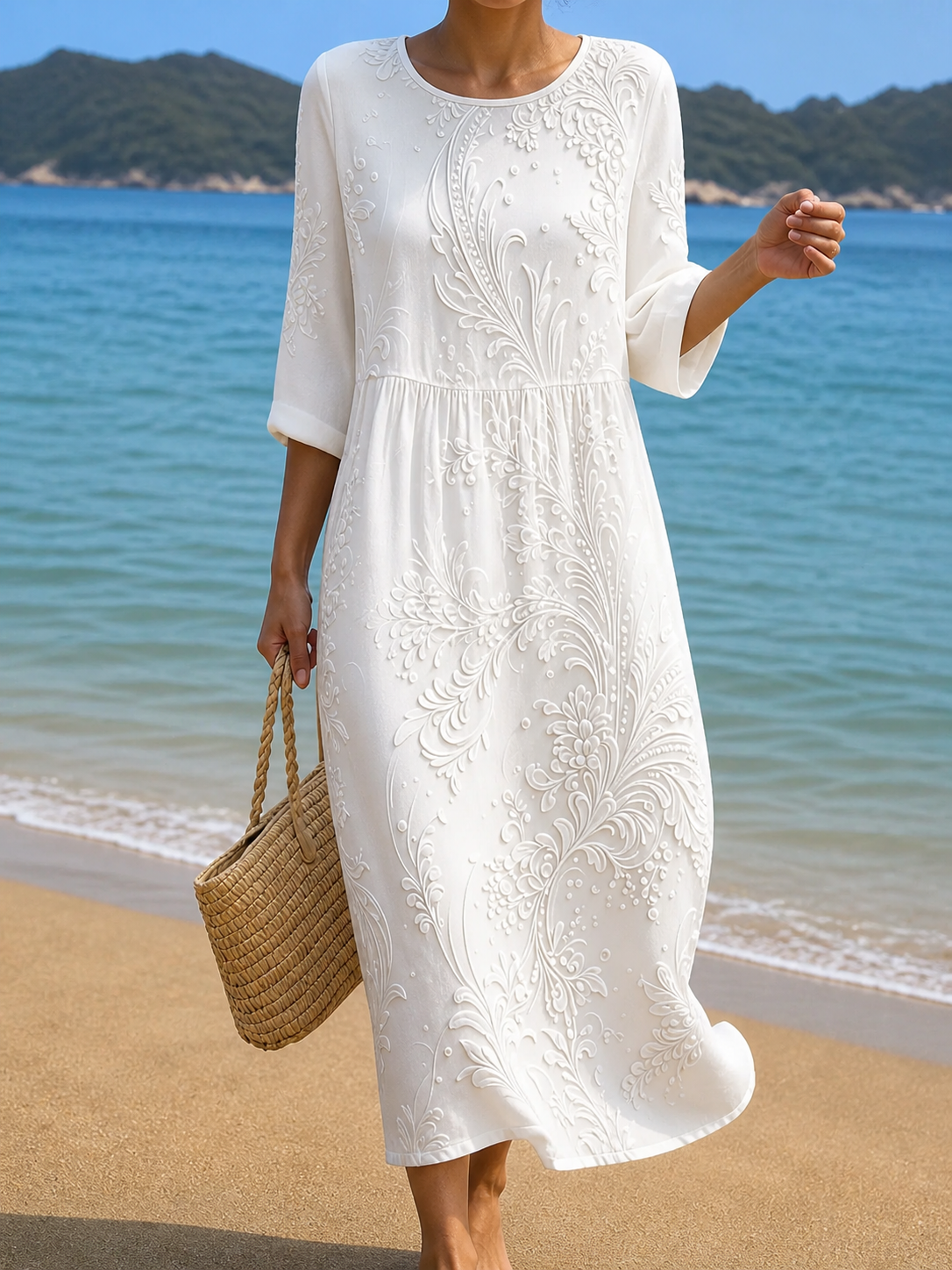 Maria | Robe à fleurs