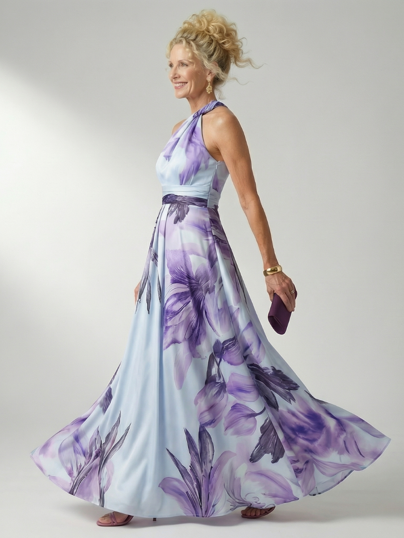 Amiel | Robe longue fleurie