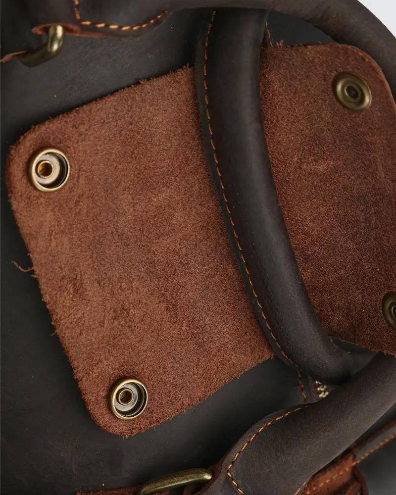 Montague Leather Duffle Old Money