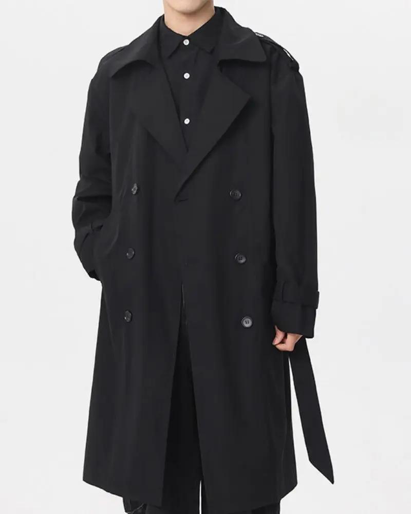 Classic Double-Breasted Trench Coat Old Money