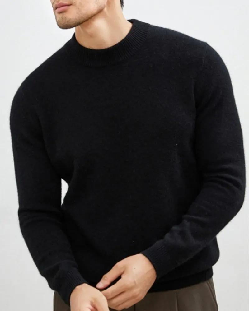 Cashmere Wool Turtleneck Old Money