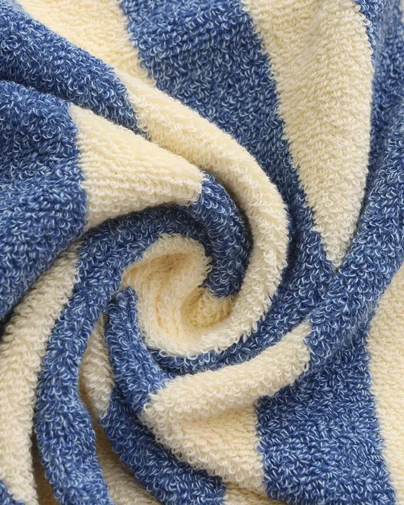 Coastal Stripe Hand Towel Old Money
