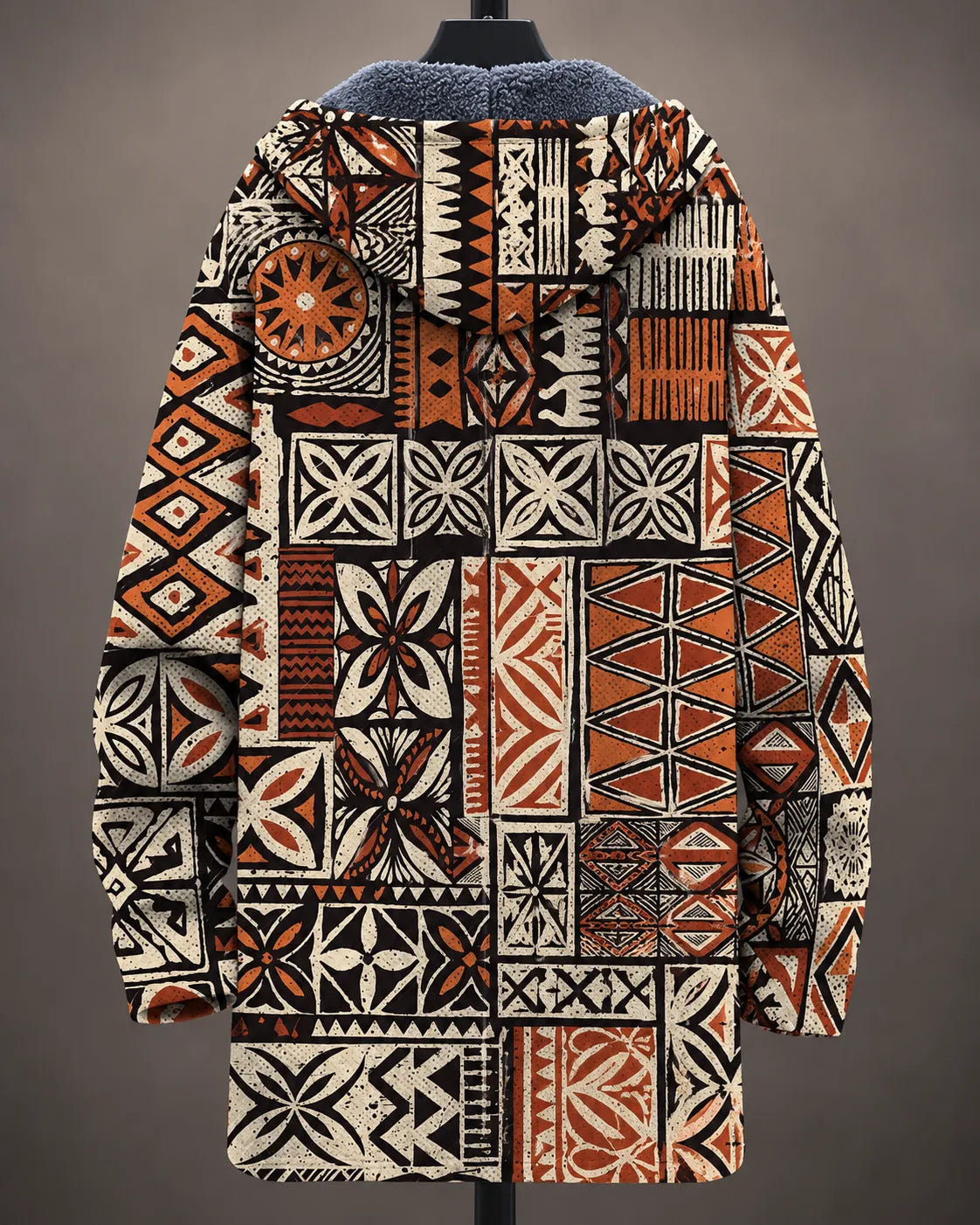Veste Mosaïque Serena avec Capuche