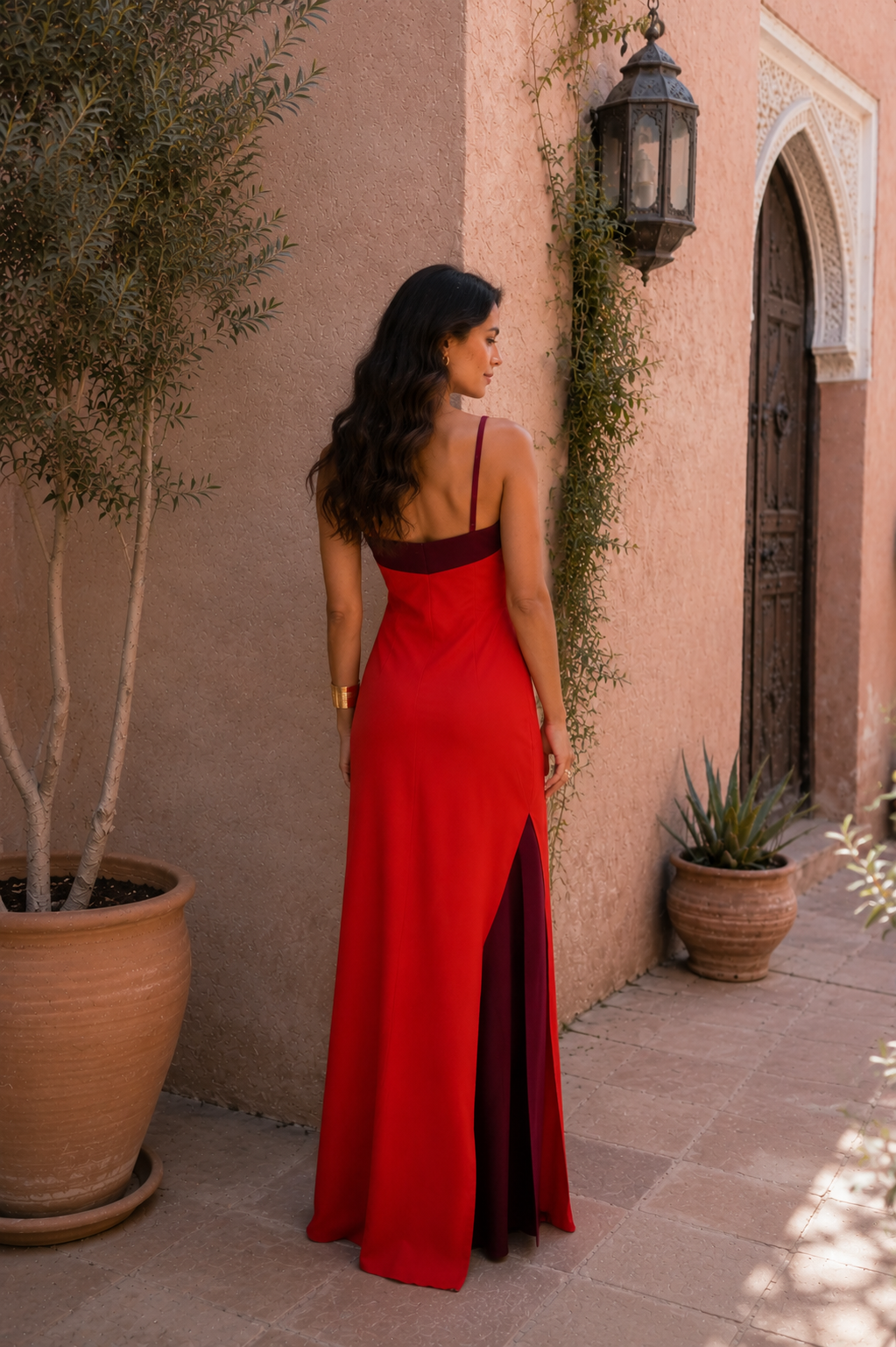 Robe Oasis rouge