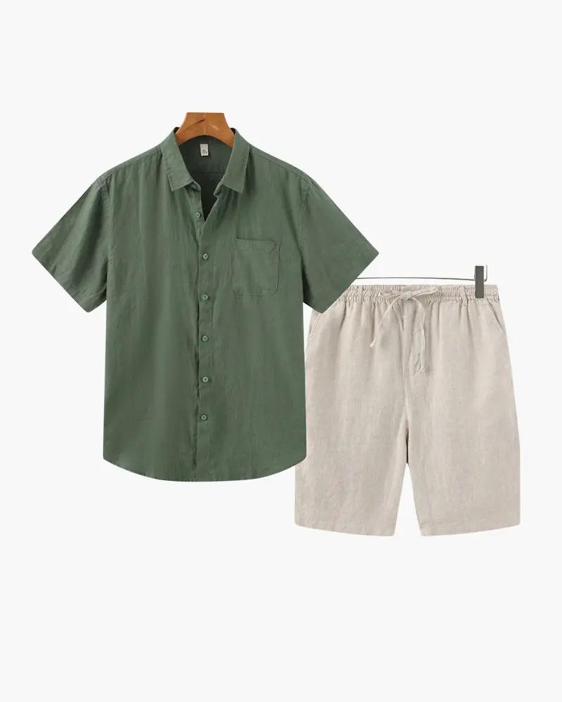 Old Money Linen Combo (Shorts) Old Money WorldWide