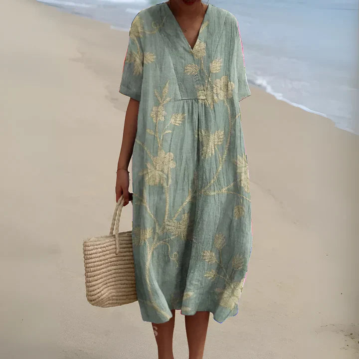 Aleyna - Robe d'été colorée