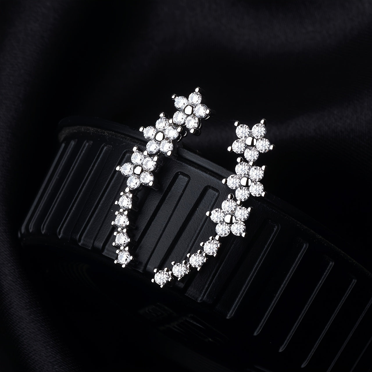 Intemporelles boucles d'oreilles florales