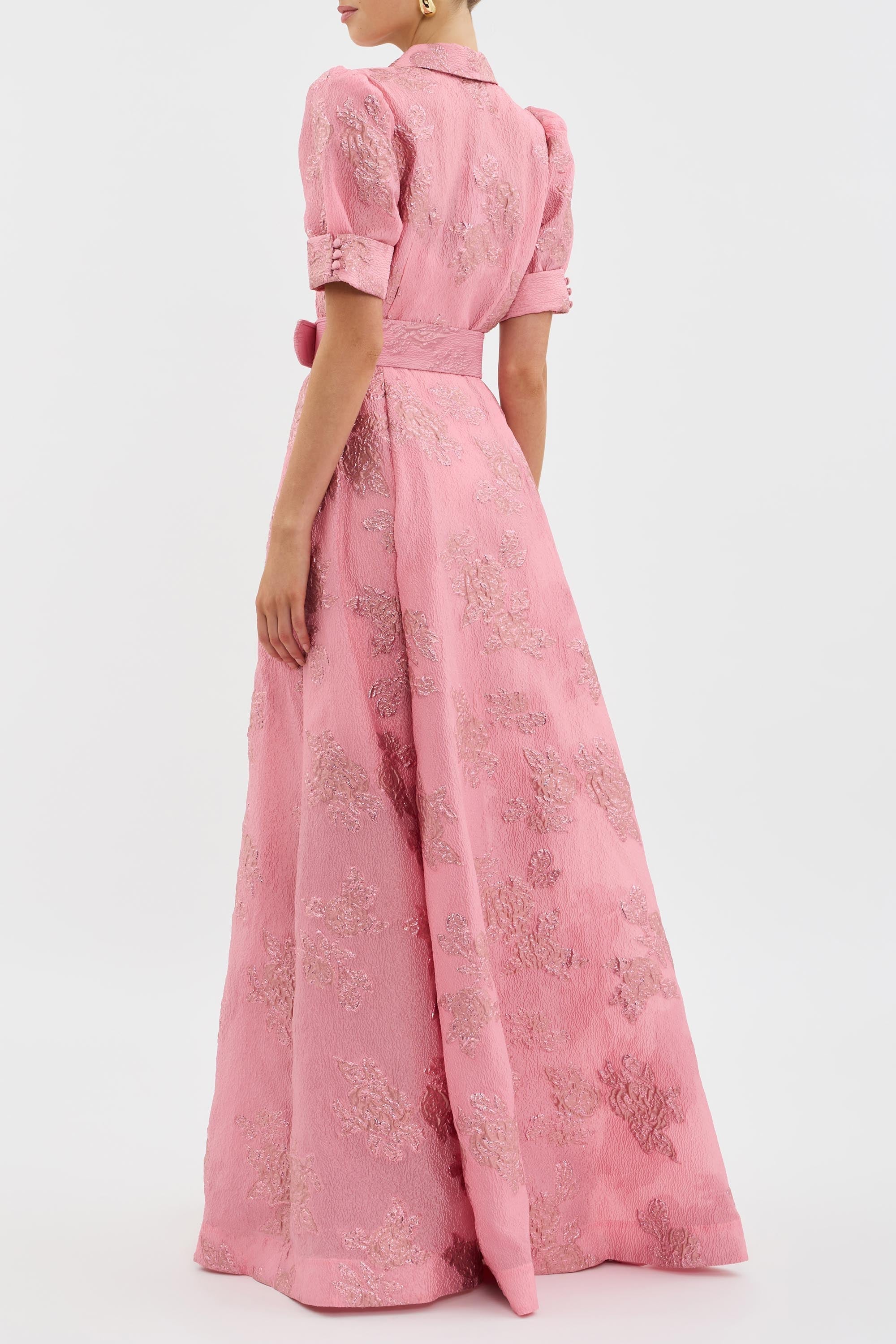 Madison™ | Robe à manches courtes bouffantes