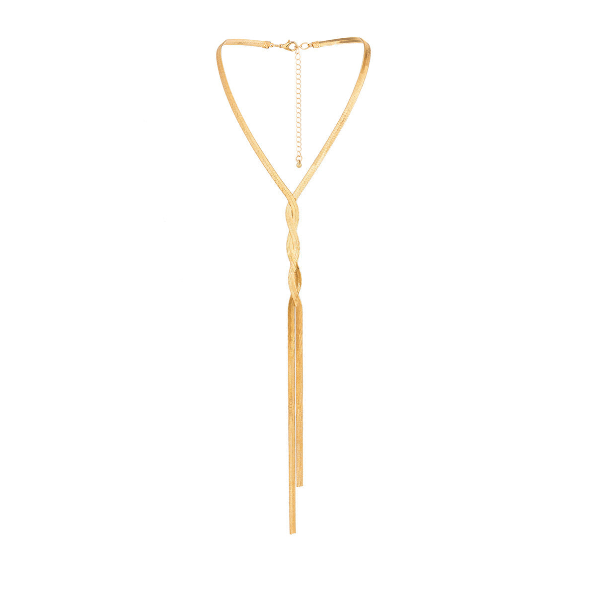 Liliane | Collier chaîne torsadée