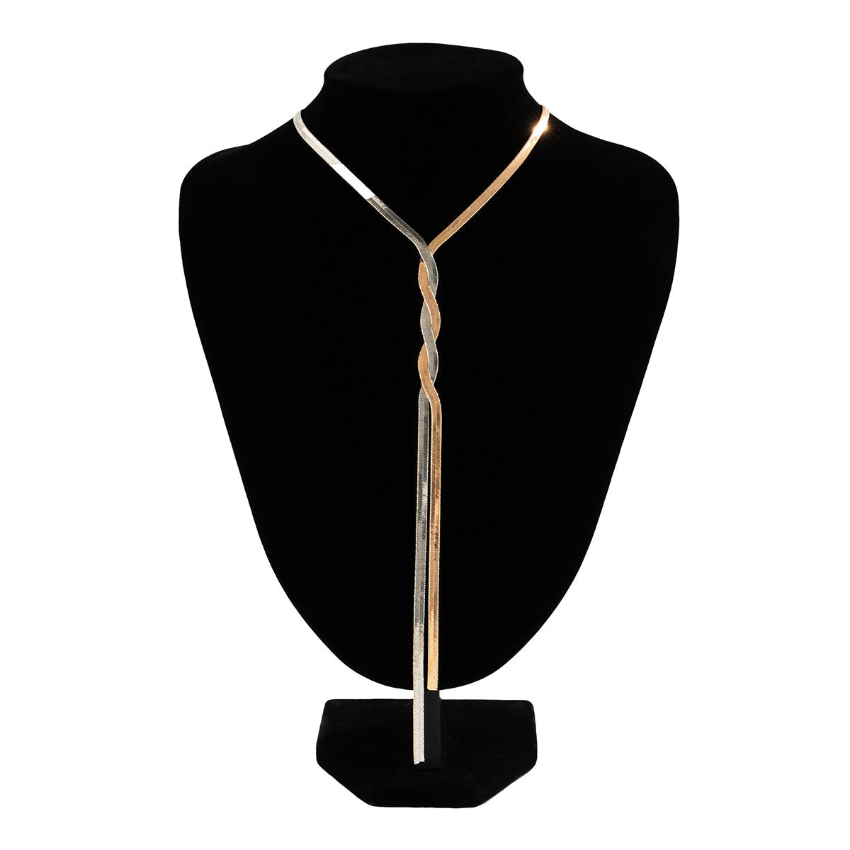 Liliane | Collier chaîne torsadée