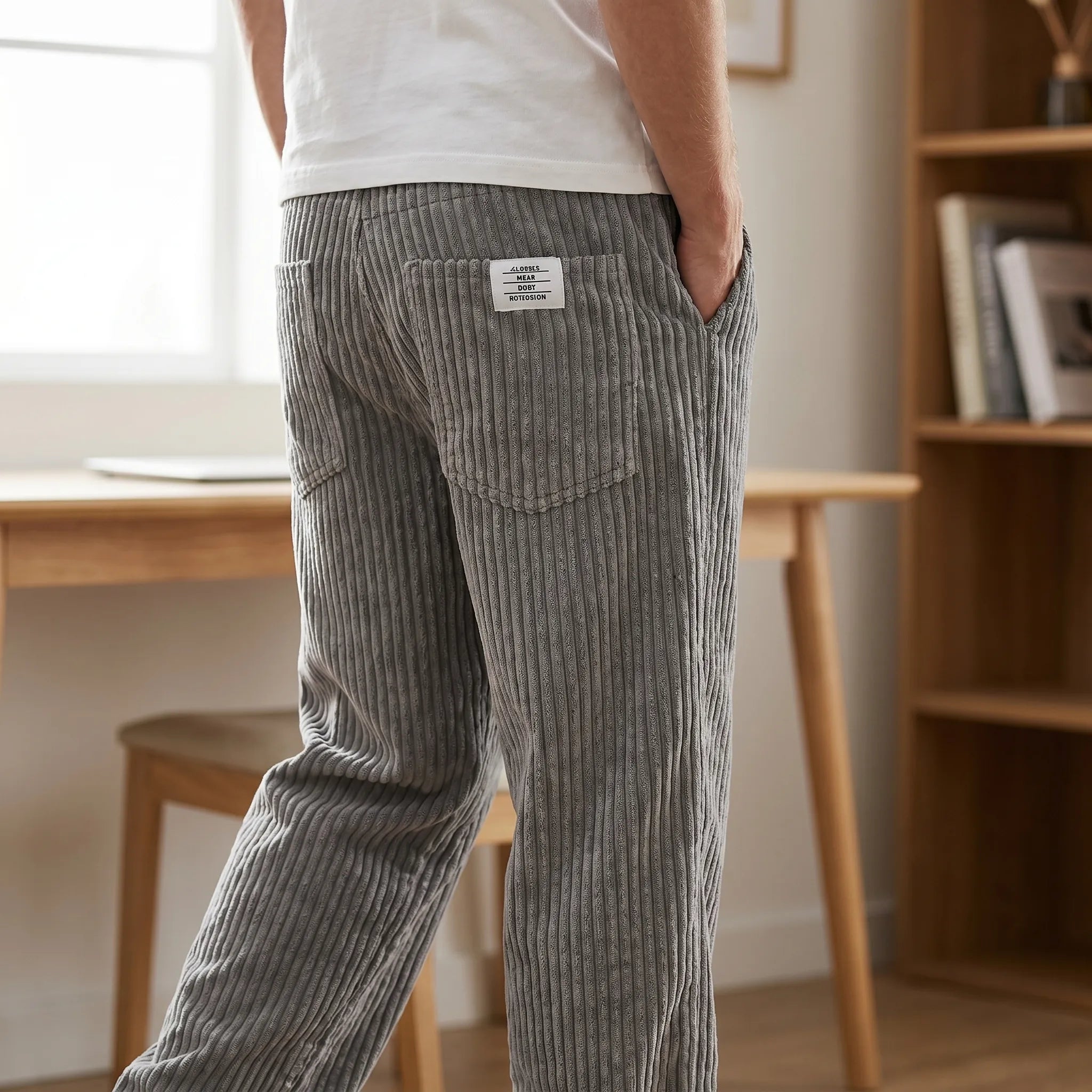 Adriano - Pantalon en Velours Côtelé