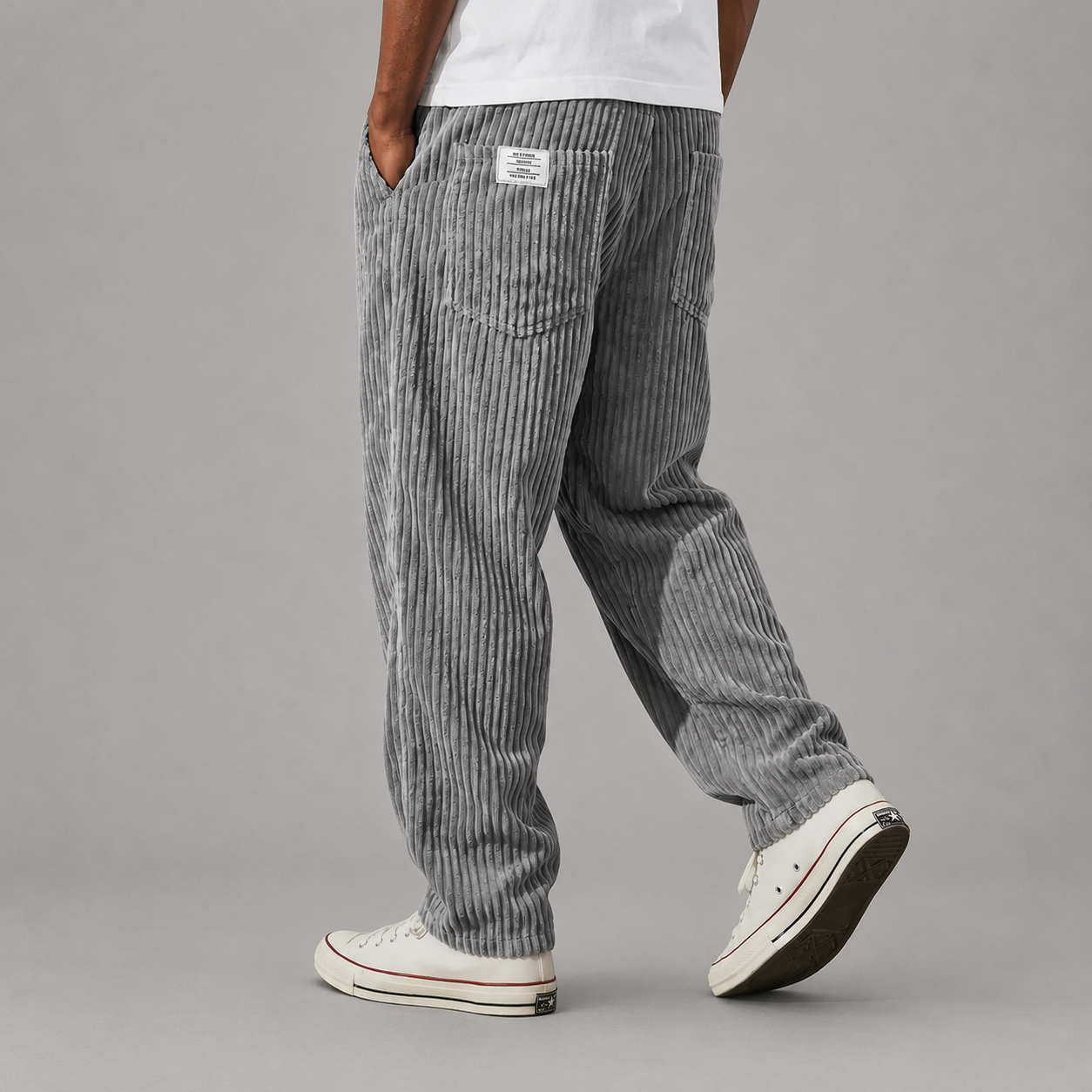 Adriano - Pantalon en Velours Côtelé