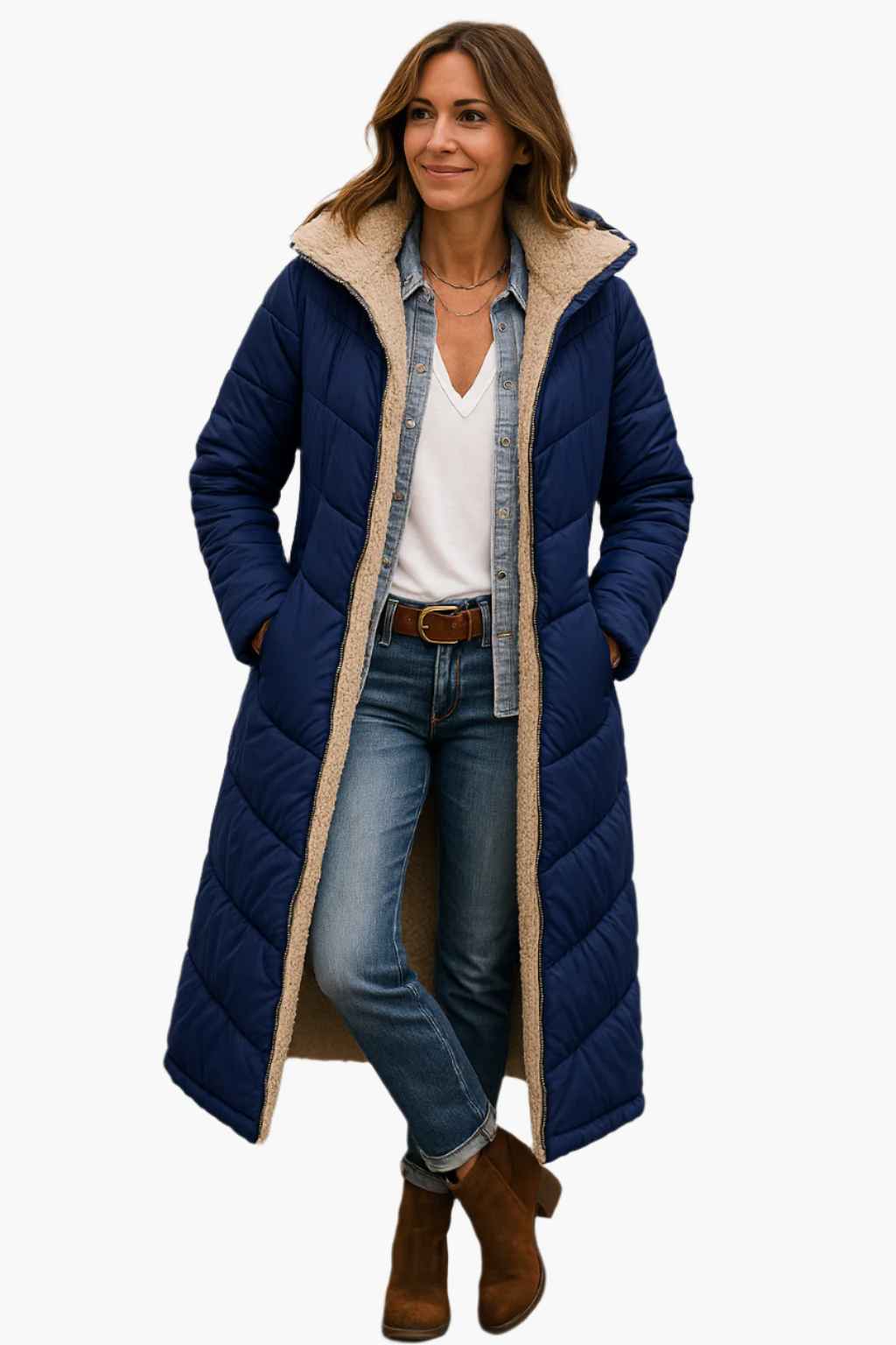 Paige - Long Manteau Douillet